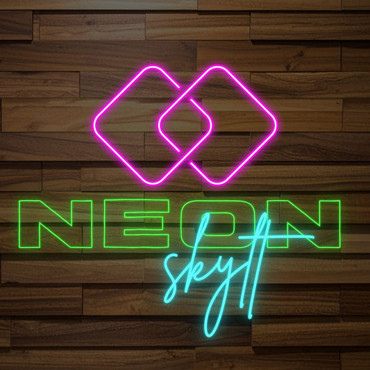 Yksilöllinen neon­kyltti – lähetä logosi!