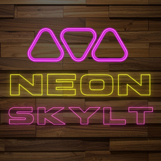 Logosi mukaan mukautettu neon­kyltti – neon­kyltti toiveidesi mukaan!
