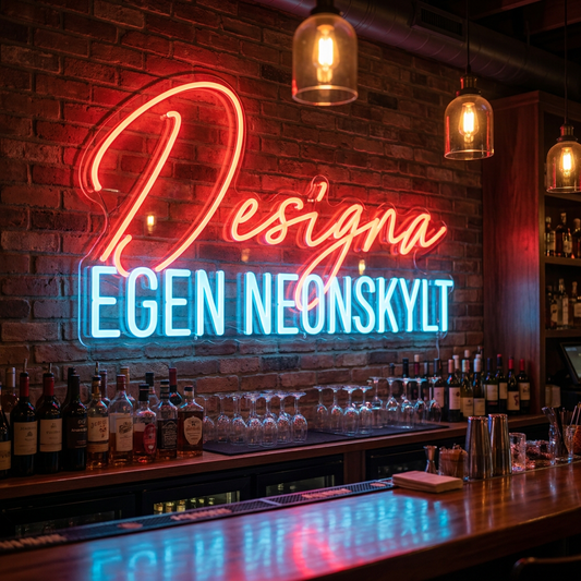 Suunnittele oma LED-neon­kylttisi