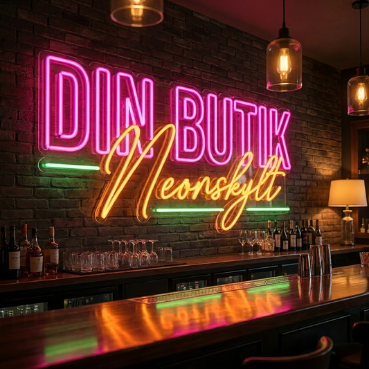 Liikekyltit LED-neonina
